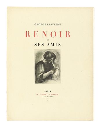 (RENOIR, PIERRE-AUGUSTE.) Riviere, Georges. Renoir et ses Amis.